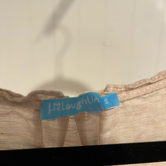 J. McLaughlin Cream Sleeveless Dress - Picture 6 of 7